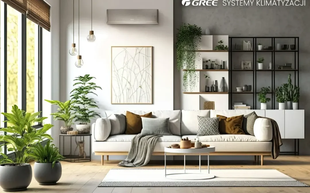 Jaka klimatyzacja do salonu z kuchnią? Montaż Gree Clivia