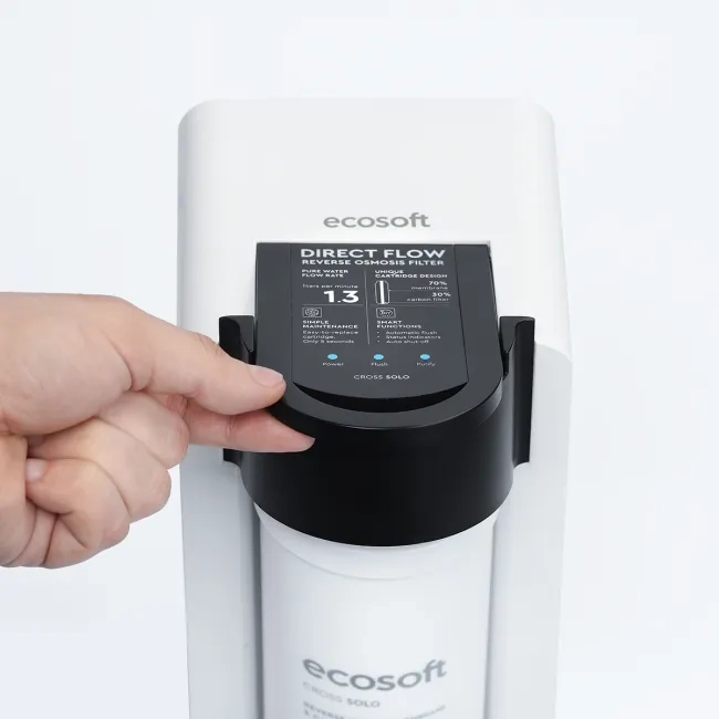 Najmniejszy, kompaktowy filtr odwróconej osmozy Ecosoft CROSS Solo. Montaż Lublin - Lubelskie